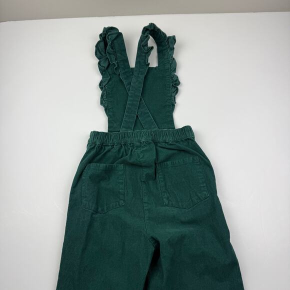 Hanna Andersson Green Corduroy Overalls - Picture 7 of 7